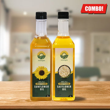 Sunflower + Safflower| COMBO | 1L Each