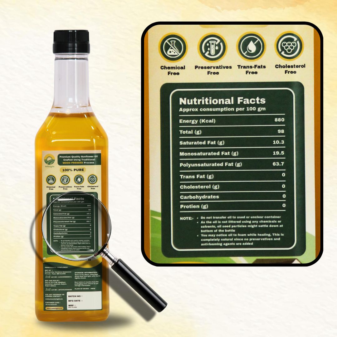 Sunflower Oil | Woodpressed